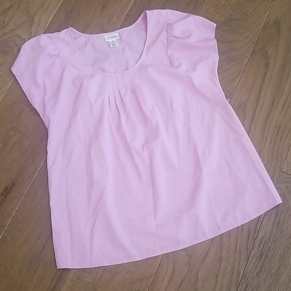 Short sleeve maternity blouse - Picture 1 of 4